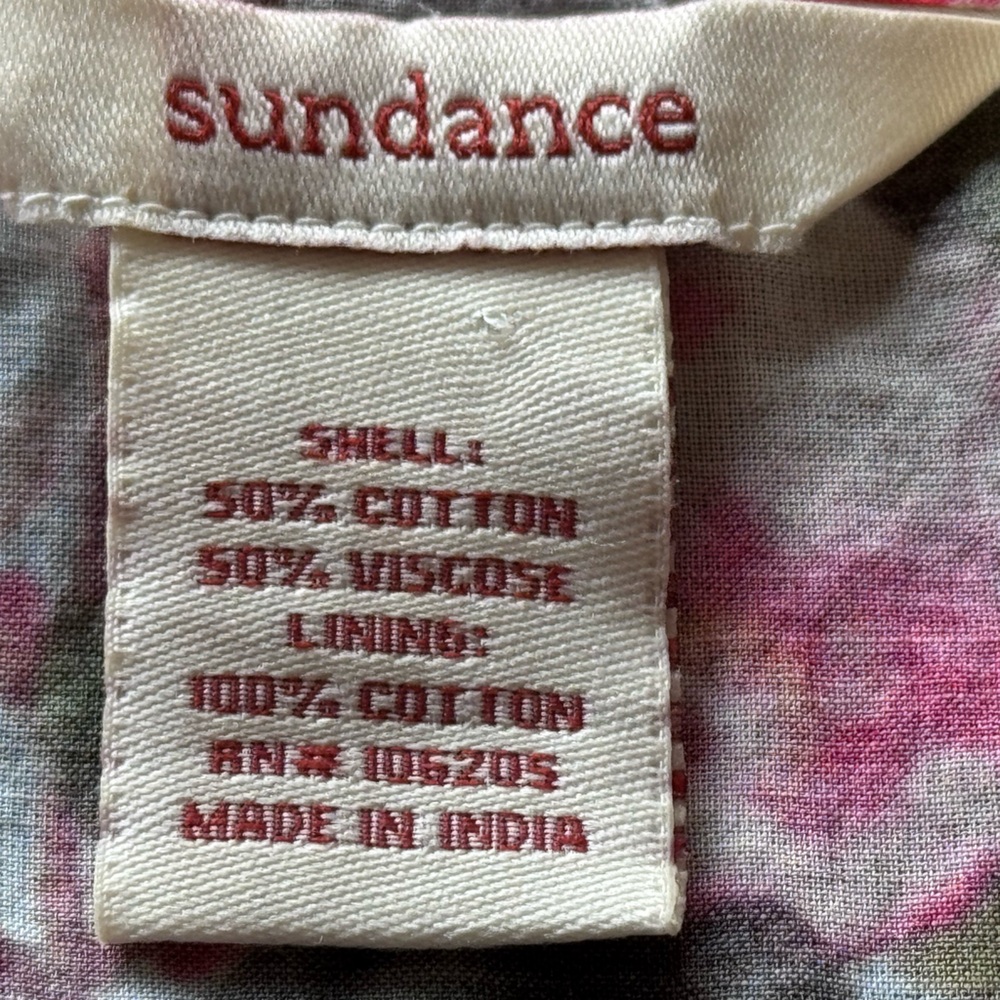Sundance Women’s Boho Multicolor Patchwork Dress - image 4